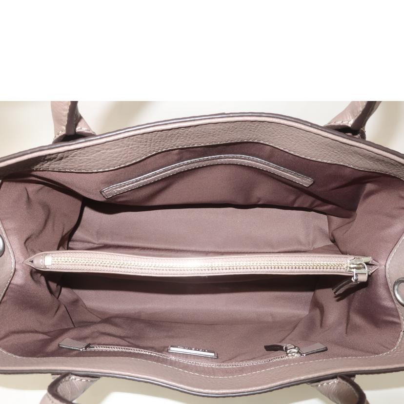 ＴＯＲＹ　ＢＵＲＣＨ トリーバーチ/レザー２ＷＡＹショルダーバッグ　ハンドバッグ　トート　ベージュ//Aランク/65
