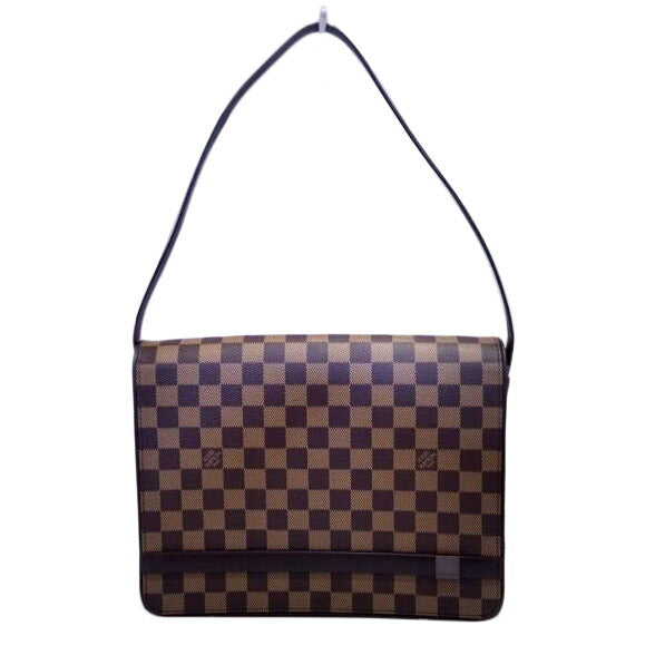 ＬＯＵＩＳ　ＶＵＩＴＴＯＮ ルイ・ヴィトン/トライバッカ　カレ／ダミエ／エベヌ/N51161//TH0032/Aランク/94