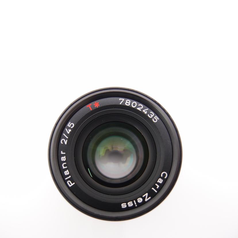 ＣＯＮＴＡＸ コンタックス/交換レンズ/Planar T*45mm F2//7802435/ABランク/69