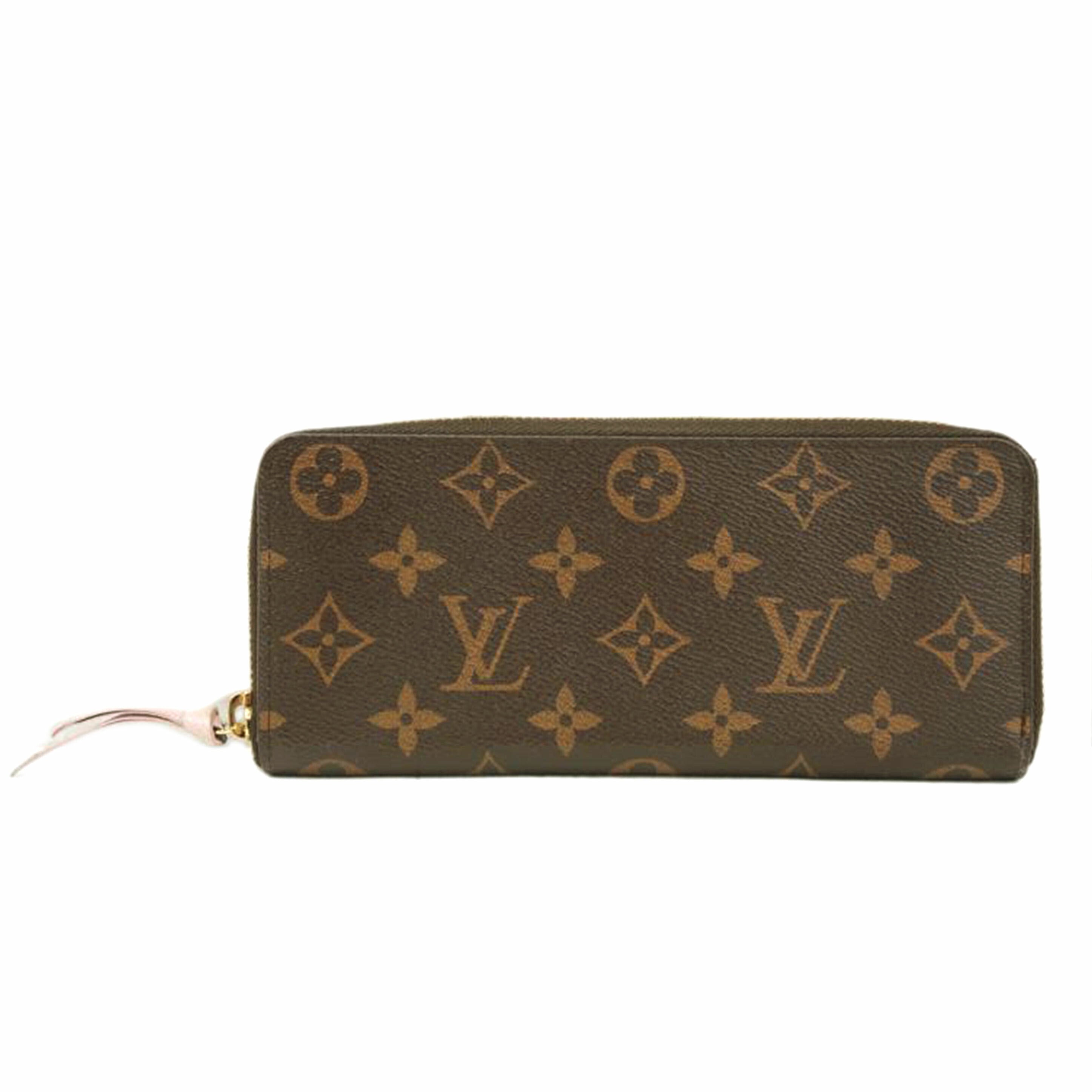 ＬＶ ルイヴィトン/ポルトフォイユ・クレマンス／モノグラム／ローズバレリーヌ/M61298//CA0187/ABランク/67