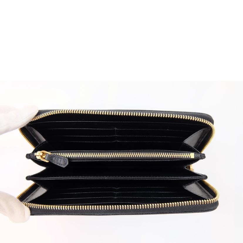 PＲＡＤＡ プラダ/サフィアーノラウンドファスナー長財布/1ML506//Bランク/71