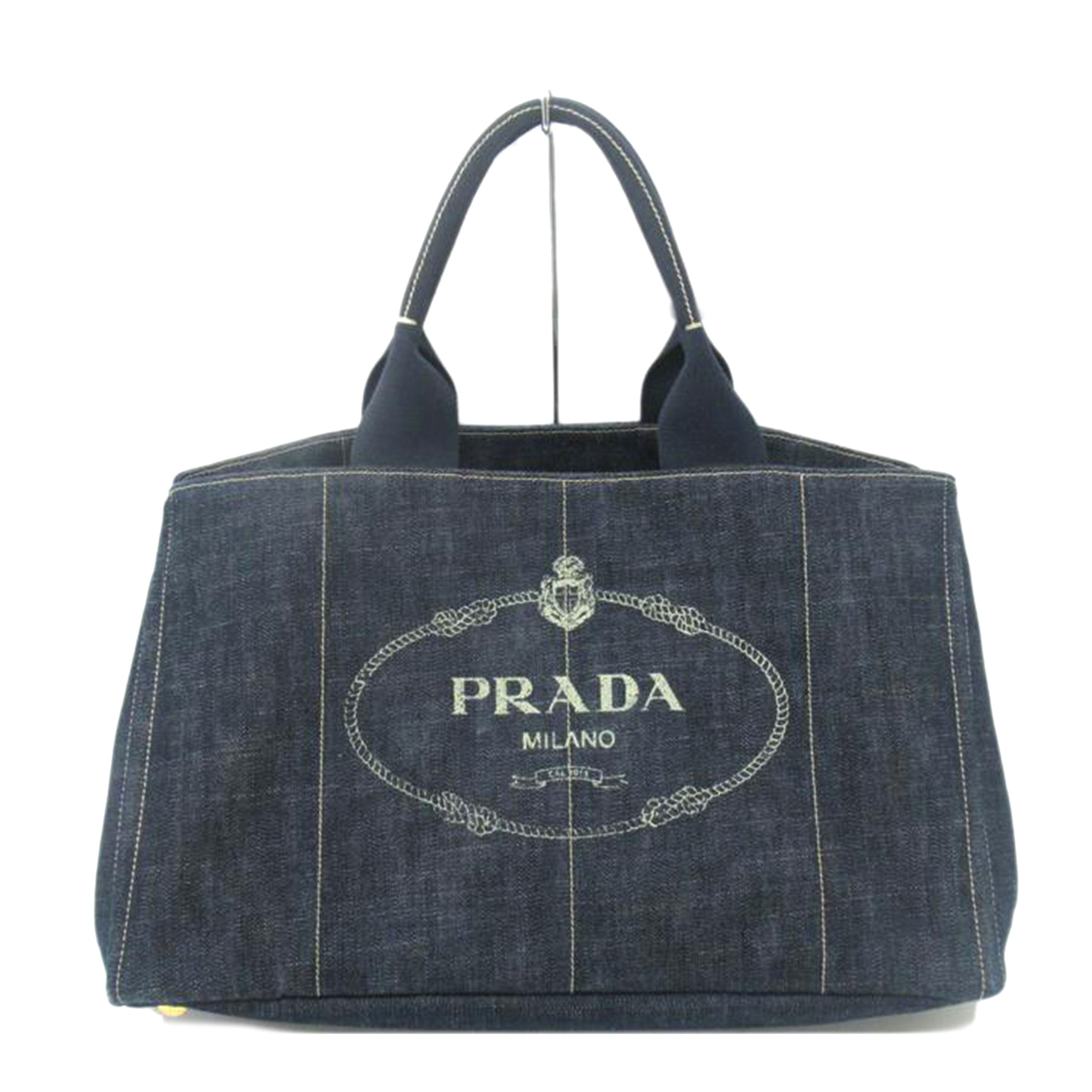 　　ＰＲＡＤＡ/トートバッグ／カナパ・デニム/BN1872//ABランク/63