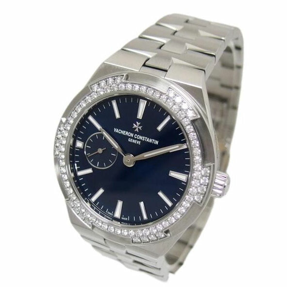 ＶＡＣＨＥＲＯＮ　ＣＯＮＳＴＡＮＴＩＮ ヴァシュロンコンスタンタン/オーヴァーシーズ／ベゼルダイヤ／ブルー文字盤／自動巻き/2305V//1353028/Aランク/04
