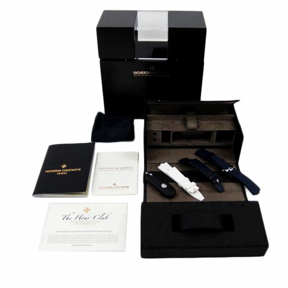 ＶＡＣＨＥＲＯＮ　ＣＯＮＳＴＡＮＴＩＮ ヴァシュロンコンスタンタン/オーヴァーシーズ／ベゼルダイヤ／ブルー文字盤／自動巻き/2305V//1353028/Aランク/04