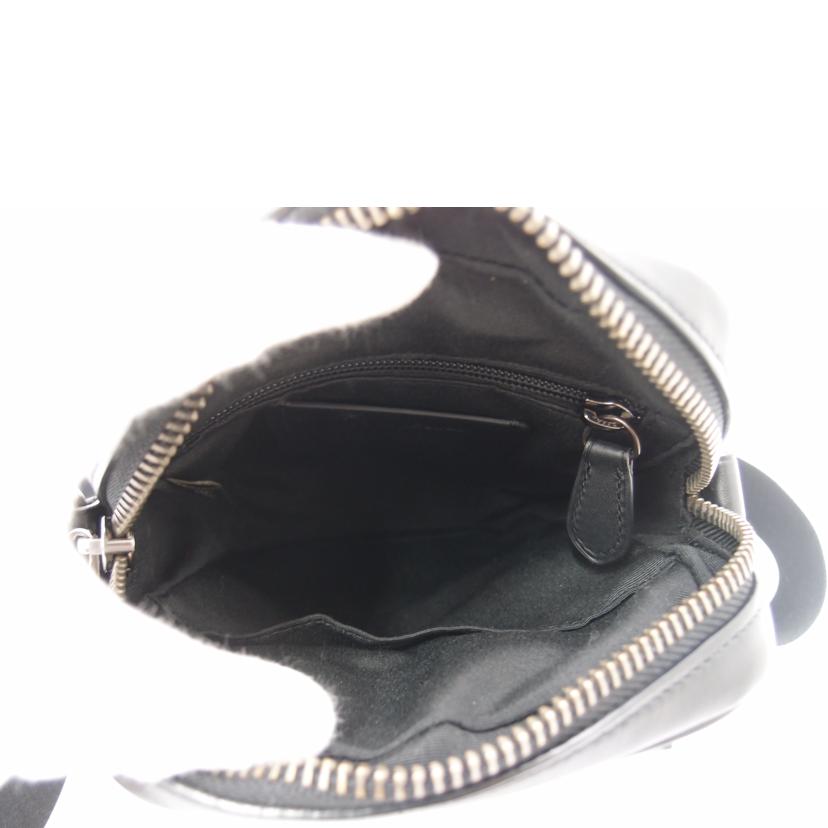 ＣＯＡＣＨ コーチ　黒　斜め掛け　ポシェット/レザーショルダー／ブラック/C1269//M2022/Aランク/69