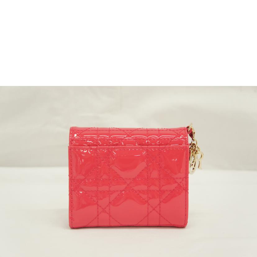 Ｃｈｒｉｓｔｉａｎ　Ｄｉｏｒ　 クリスチャンディオール/ＬＡＤＹ　ＤＩＯＲ　ロータスウォレット/S0180OVRB//Aランク/05