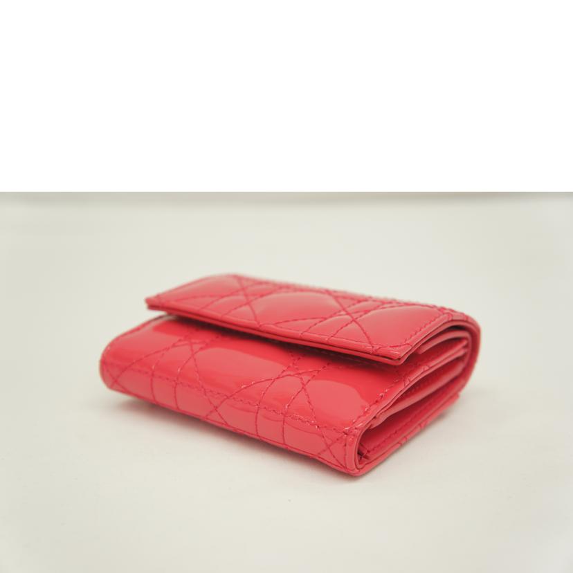 Ｃｈｒｉｓｔｉａｎ　Ｄｉｏｒ　 クリスチャンディオール/ＬＡＤＹ　ＤＩＯＲ　ロータスウォレット/S0180OVRB//Aランク/05