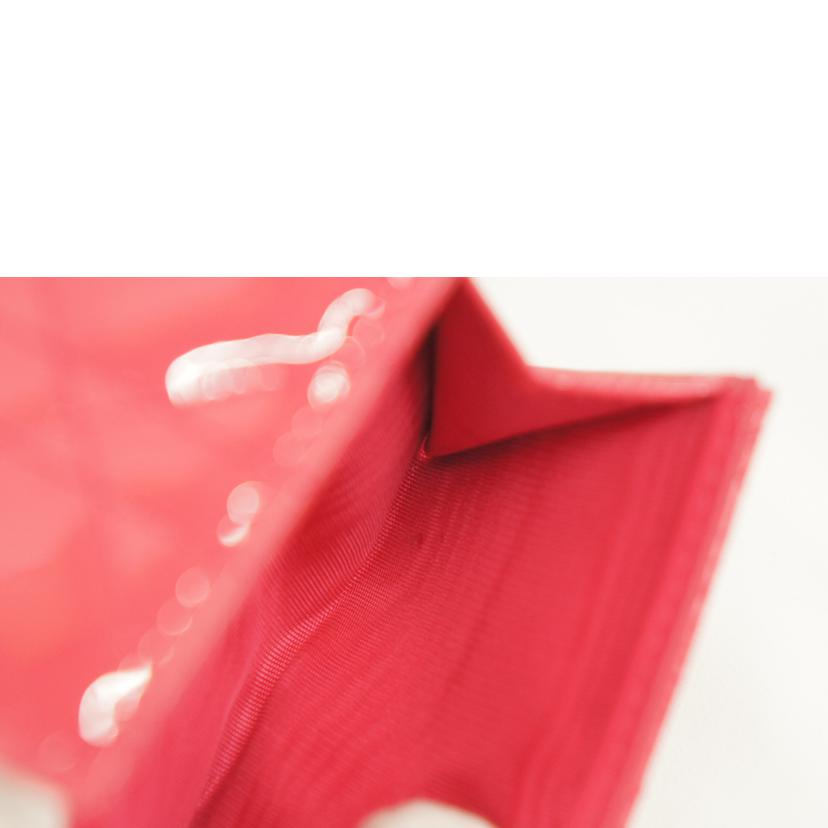 Ｃｈｒｉｓｔｉａｎ　Ｄｉｏｒ　 クリスチャンディオール/ＬＡＤＹ　ＤＩＯＲ　ロータスウォレット/S0180OVRB//Aランク/05