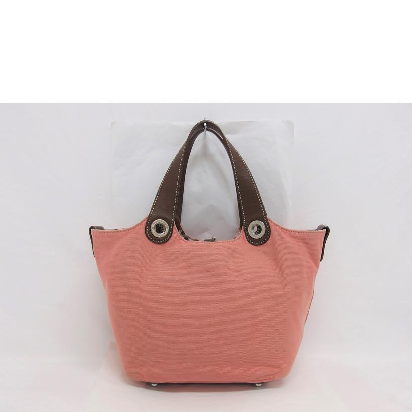 ＢＵＲＢＥＲＲＹ バーバリー/ＢＬＵＥ　ＬＡＢＥＬチェック柄／リバーシブルハンドバッグ／ピンク//Bランク/04