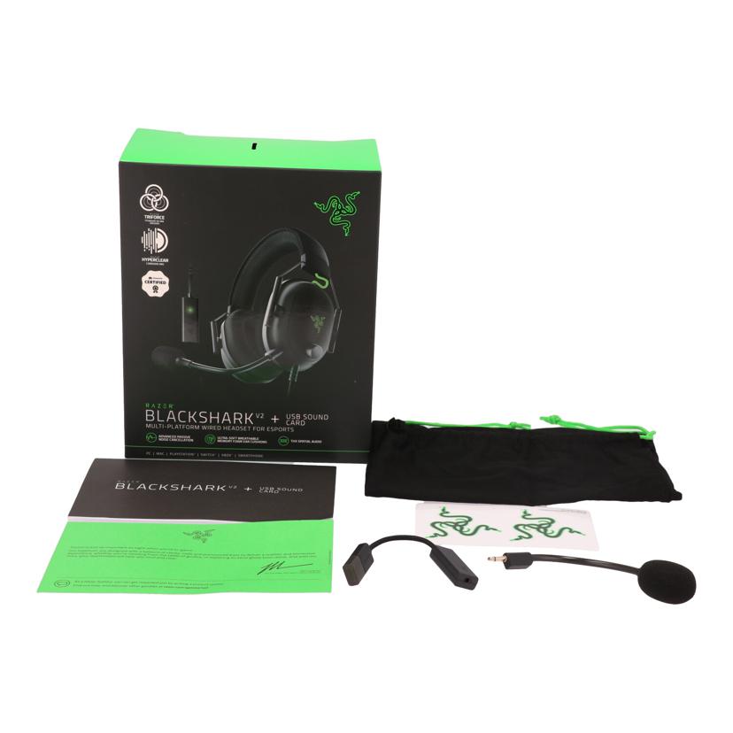 ＲＡＺＥＲ レイザー/ヘッドセット/BLACKSHARK V2//HN2212U08202101/Bランク/62