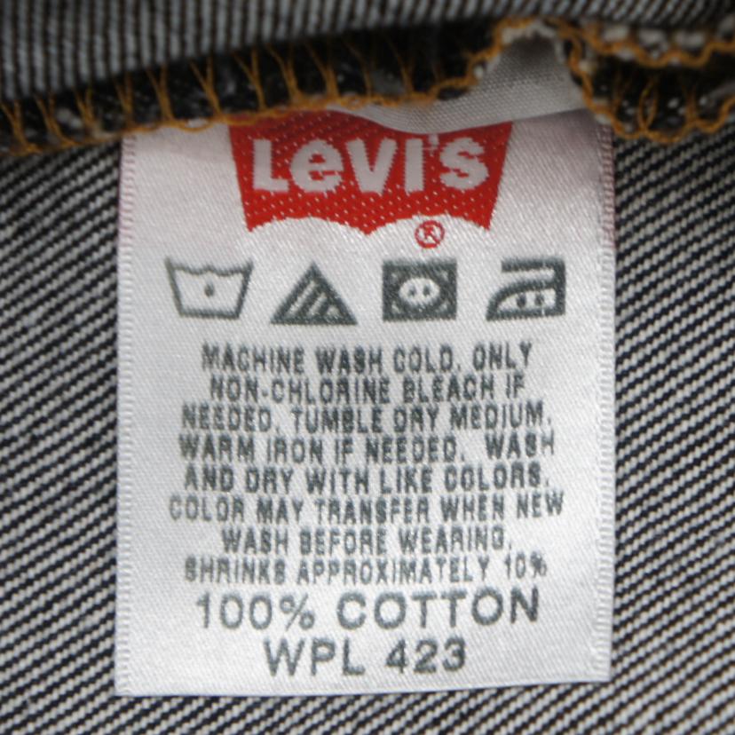 Ｌｅｖｉｓ リーバイス/Ｌｅｖｉｓ　５０１　ブラックデニムパンツ//Aランク/09