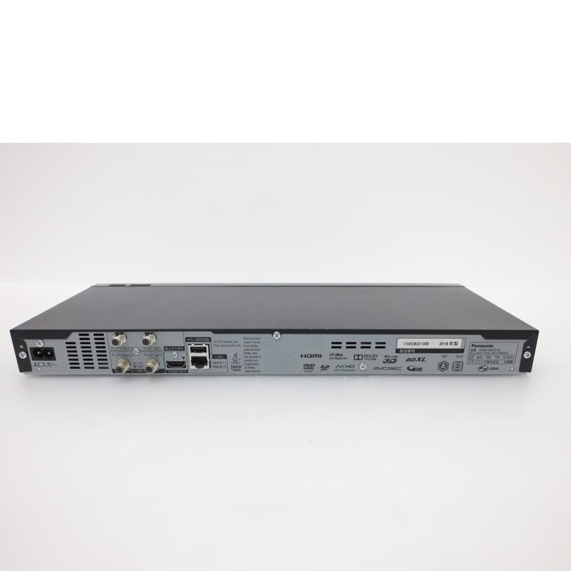 Ｐａｎａｓｏｎｉｃ Panasonic/ＢＤ／ＨＤＤレコーダー５００ＧＢ/DMR-BRS510//VN6GB001059/Bランク/88