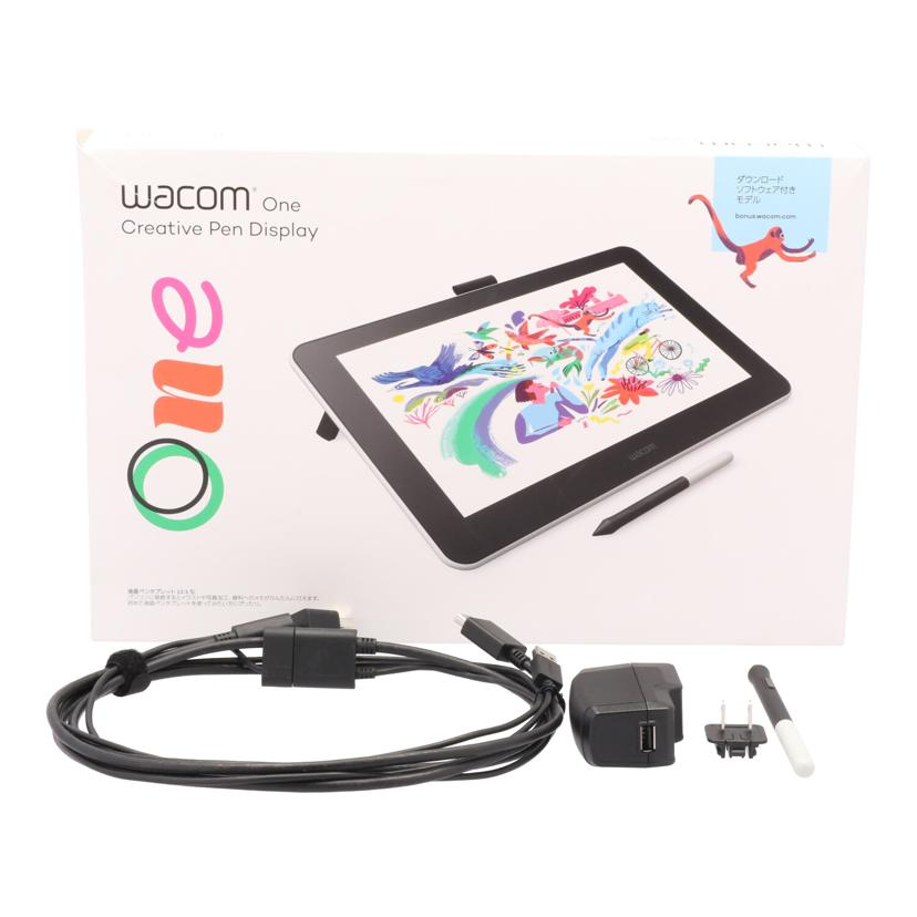 Ｗａｃｏｍ ワコム/液晶ペンタブレット／Ｗａｃｏｍ　Ｏｎｅ/DTC133W0D//9LQ0171010314/Bランク/69