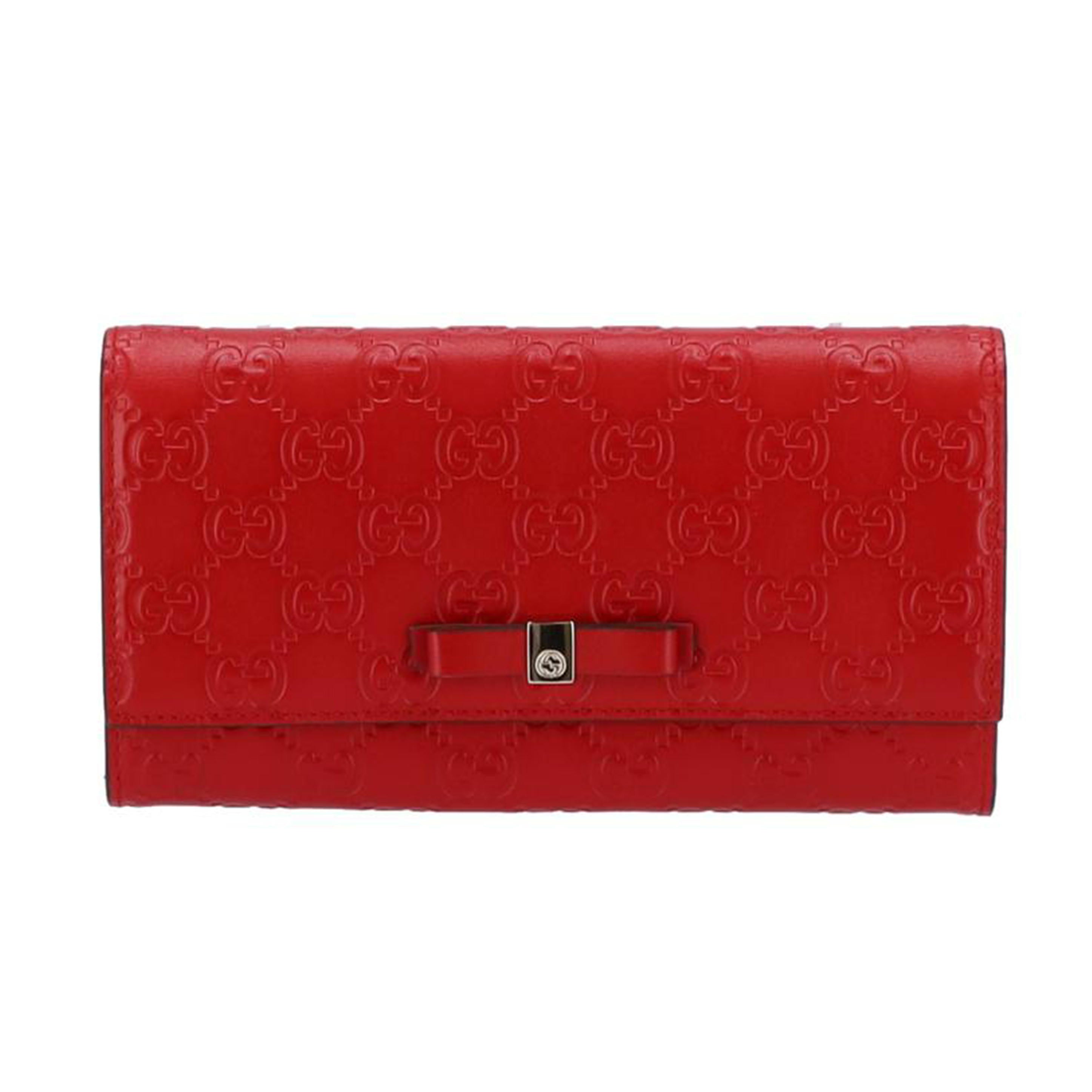 ＧＵＣＣＩ ｸﾞｯﾁ/グッチシマリボンコンチネンタルウォレット/388679//0959/ABランク/75