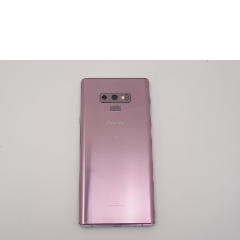ＳＡＭＳＵＮＧ サムスン/Ｇａｌａｘｙ　Ｎｏｔｅ９　ＳＣＶ４０　ａｕ　［ラベンダー　パープル］/SCV40//RF8KA20C2FT/Bランク/69