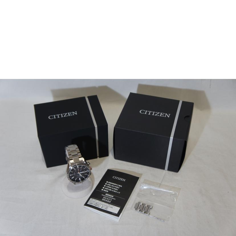 ＣＩＴＩＺＥＮ シチズン/アテッサ／エコドライブ電波/AT8181-63E//H800-T025862/Aランク/94