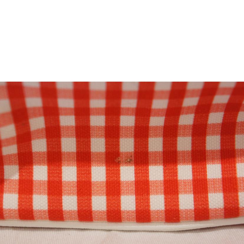 ＧＵＣＣＩ グッチ/ギンガムショルダー　　ＲＥＤ／ＷＨＴ/605810//520981/ABランク/94