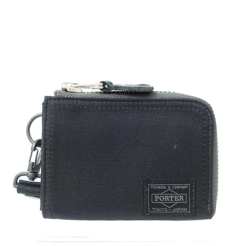 ＰＯＲＴＥＲ／ＰＯＲＴＥＲ　ＦＬＹＩＮＧ　ＡＣＥ ポーター/フライングエース/マルチウォレット　小銭入れ　コインケース　カードケース　小物入れ　ＭＵＬＴＩ　ＷＡＬＬＥＴ　ブラック//Aランク/65