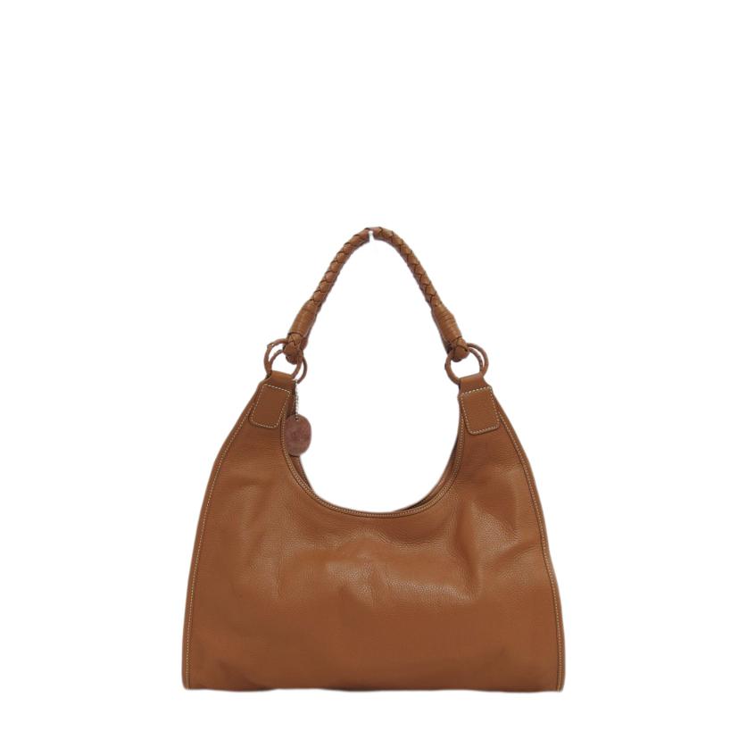 ＴＯＤ＇Ｓ トッズ/レザーセミショルダーバッグ／キャメル//ABランク/04