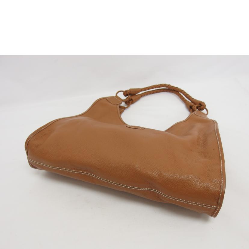 ＴＯＤ＇Ｓ トッズ/レザーセミショルダーバッグ／キャメル//ABランク/04