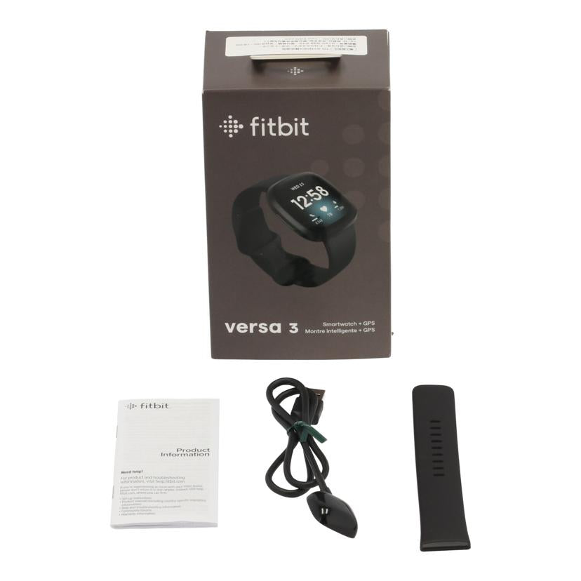 Ｆｉｔｂｉｔ フィットビット/スマートウォッチ　/Fitbit Versa 3//24470DEAD109/Cランク/83