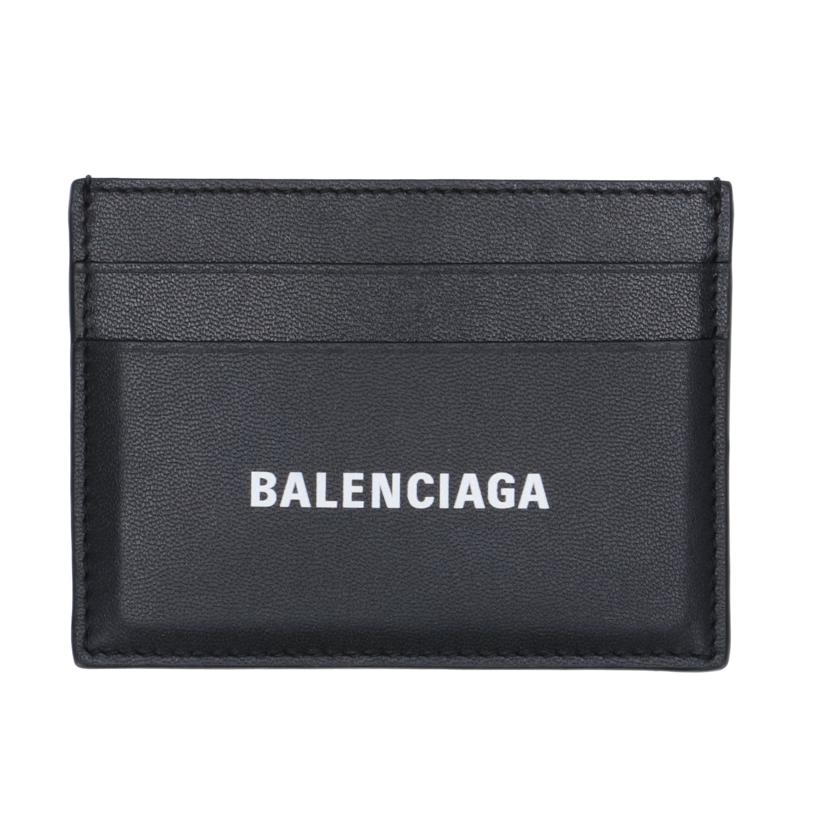 ＢＡＬＥＮＣＩＡＧＡ バレンシアガ　パスケース　カードケース　ブラック　メンズ　レディース/カードケース／ブラック/594309//SAランク/75