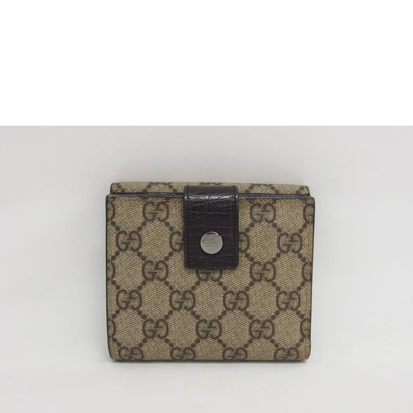 ＧＵＣＣＩ グッチ/ＧＧプラス／Ｗホック三つ折り財布/115052//2888/ABランク/04