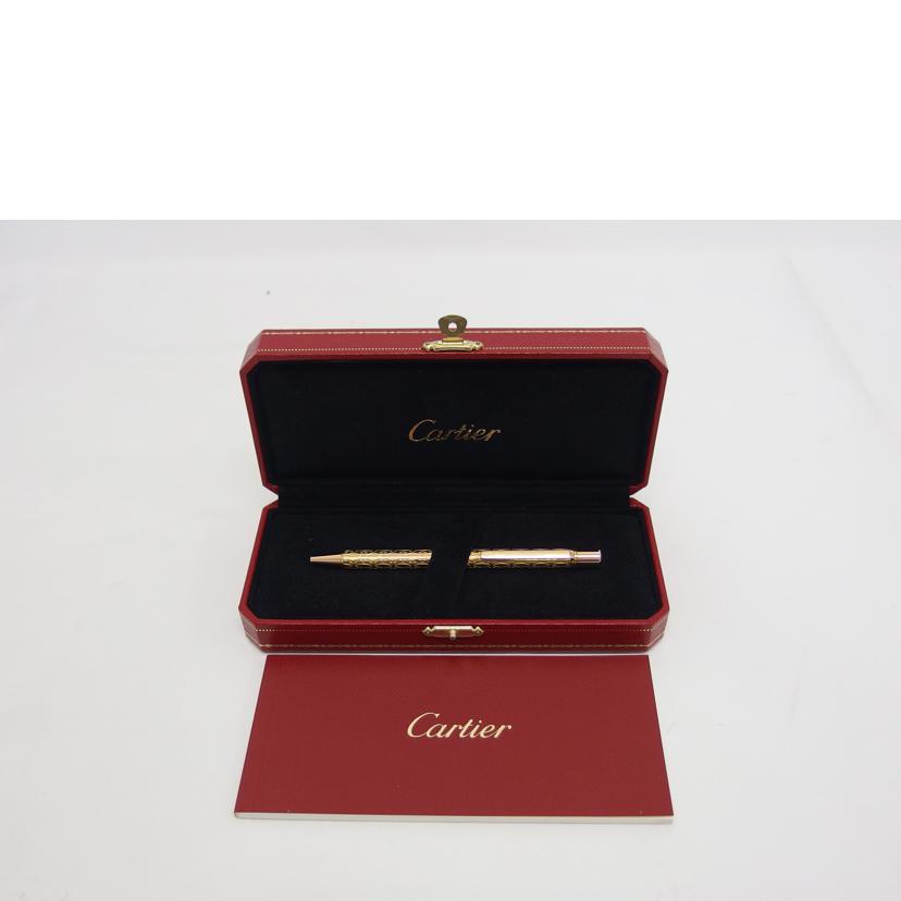 Ｃａｒｔｉｅｒ カルティエ/ツイスト式ボールペン／ゴールド//ABランク/04