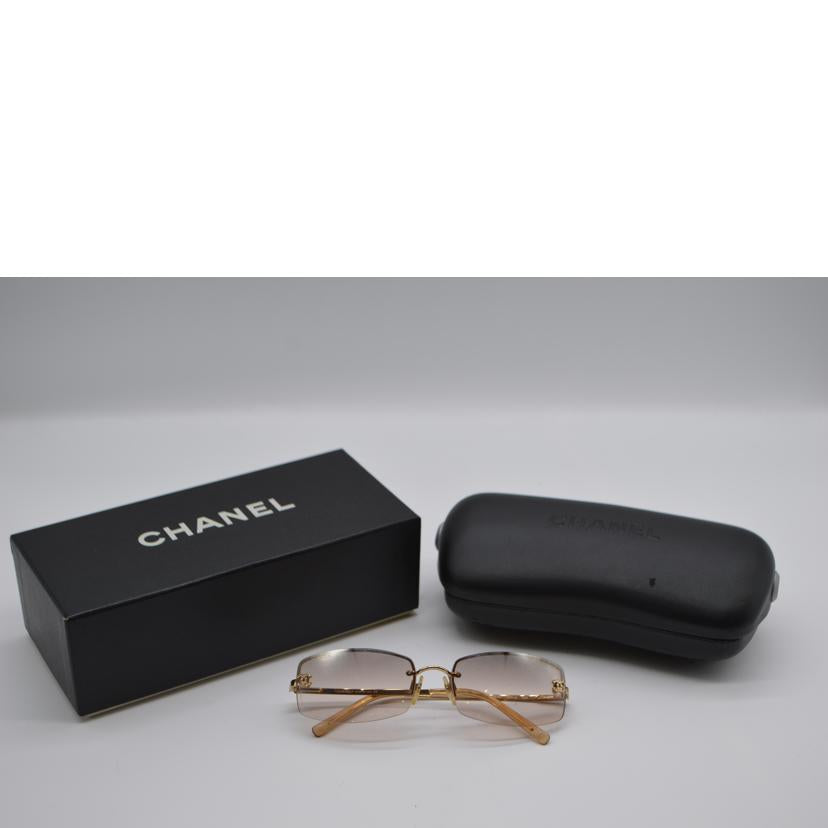 CHANEL/ココマークラインストーンサングラス/4093-B C128/8Z/56□16/サングラス/Bランク/89【中古】