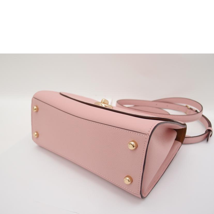 ＣＯＡＣＨ コーチ/テイリートップターンロック２ｗａｙショルダー／ピンク/76618//B2057/SAランク/69