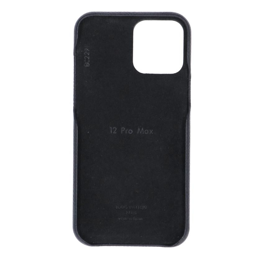 ＬＯＵＩＳ　ＶＵＩＴＴＯＮ ルイヴィトン　スマホケース　メンズ雑貨　メンズ　ブラック/ｉＰｈｏｎｅ１２ＰｒｏＭａｘケース／モノグラ・ムエクリプス//BC2291/ABランク/75