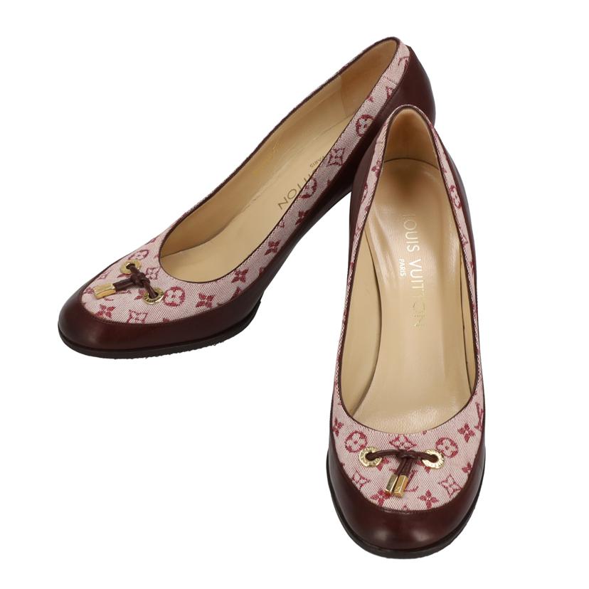ＬＶ ﾙｲｳﾞｨﾄﾝ　LOUISVUITTON　パンプス　モノグラムミニ　レディース　２３㎝相当/ＬＶ　パンプス／モノグラムミニ//8R0***/ABランク/37