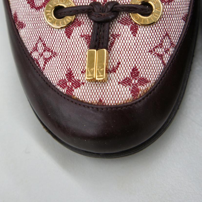 美品 LOUIS VUITTON ルイヴィトン モノグラム・ミニ　LV パンプス LV ﾙｲｳﾞｨﾄﾝ LOUISVUITTON パンプス モノグラムミニ レディース