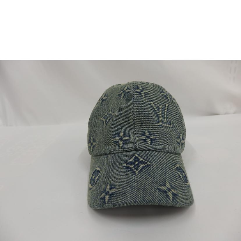 ＬＯＵＩＳ　ＶＵＩＴＴＯＮ ﾙｲｳﾞｨﾄﾝ/キャップ／モノグラムウォッシュドデニム/M7156L//Aランク/82