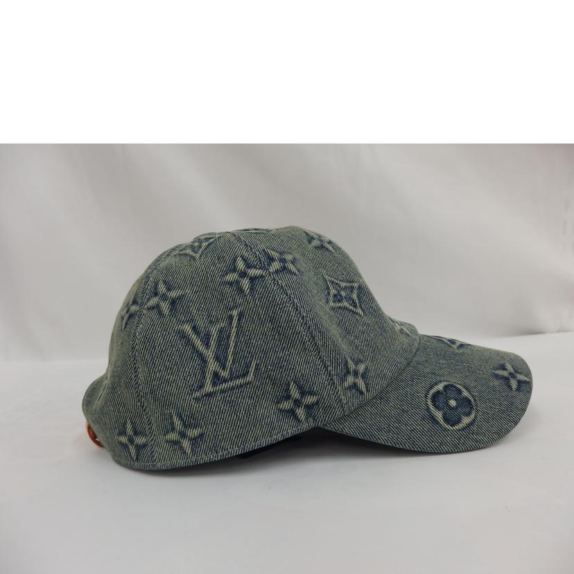 ＬＯＵＩＳ　ＶＵＩＴＴＯＮ ﾙｲｳﾞｨﾄﾝ/キャップ／モノグラムウォッシュドデニム/M7156L//Aランク/82
