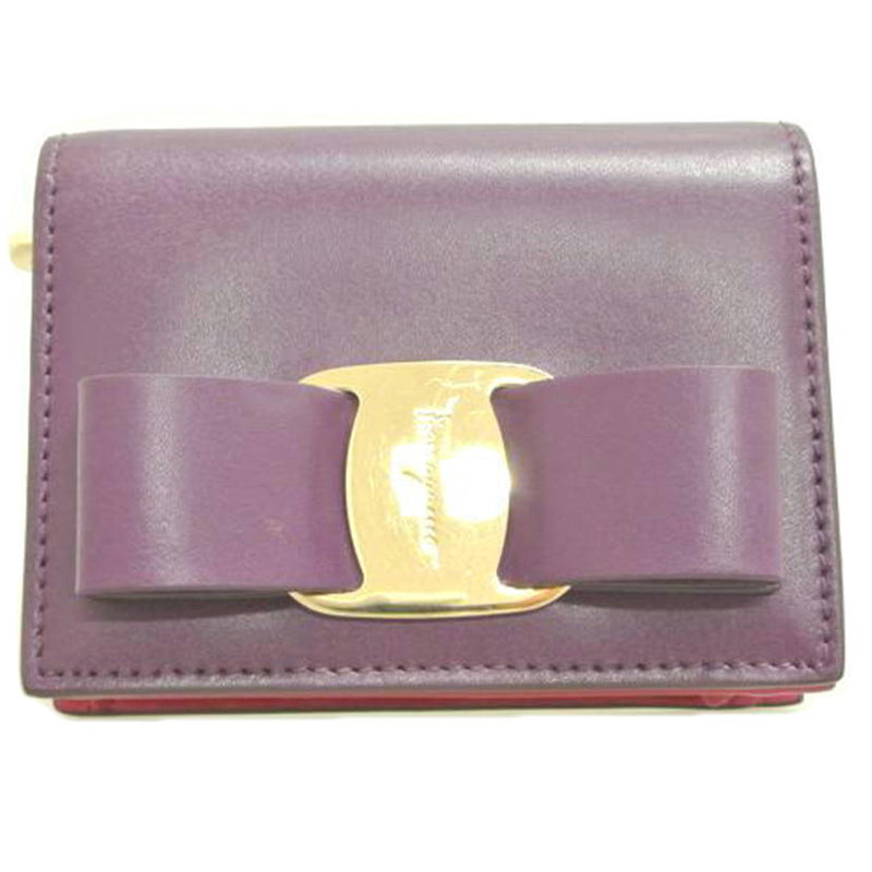 ハイヒール/パンプス新品　国内未発売色　紫フェラガモ　フラットパンプス　VIVA 6D 23.5cm