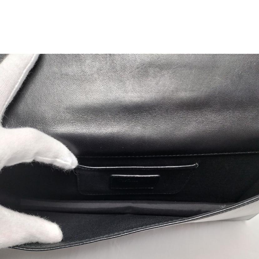 Ｃｈｒｉｓｔｉａｎ　Ｄｉｏｒ クリスチャン ディオール/カナージュ　チェーン　レザーポーチ　　チャーム付//ABランク/52