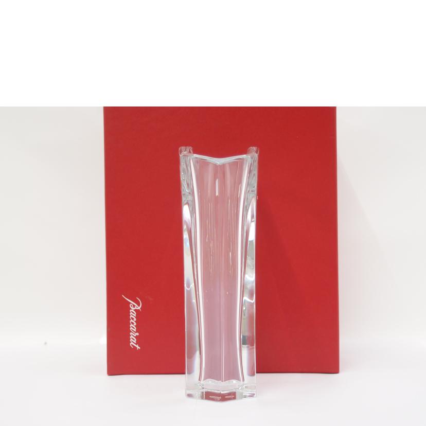 Baccarat/Ｂａｃｃａｒａｔ　フラワーベース　ギンコ　Ｍ//SAランク/69