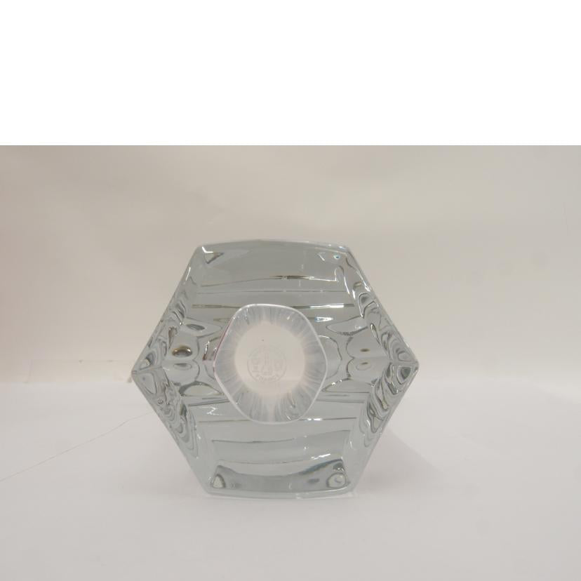 Baccarat/Ｂａｃｃａｒａｔ　フラワーベース　ギンコ　Ｍ//SAランク/69