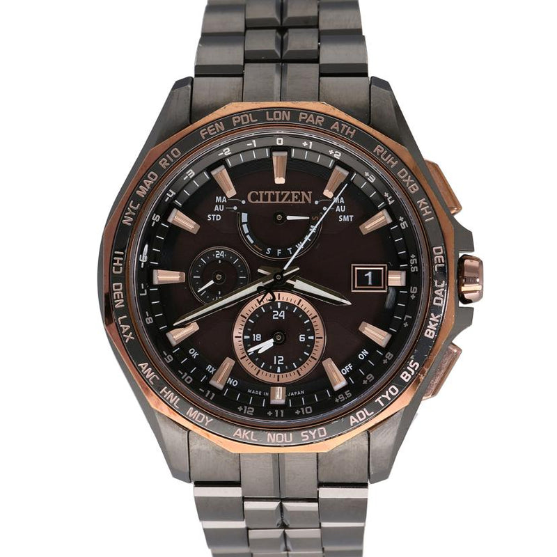 <br>CITIZEN シチズン/ECO-DRIVE/ATTESA/AT9096-73E/741******/時計/Bランク/42