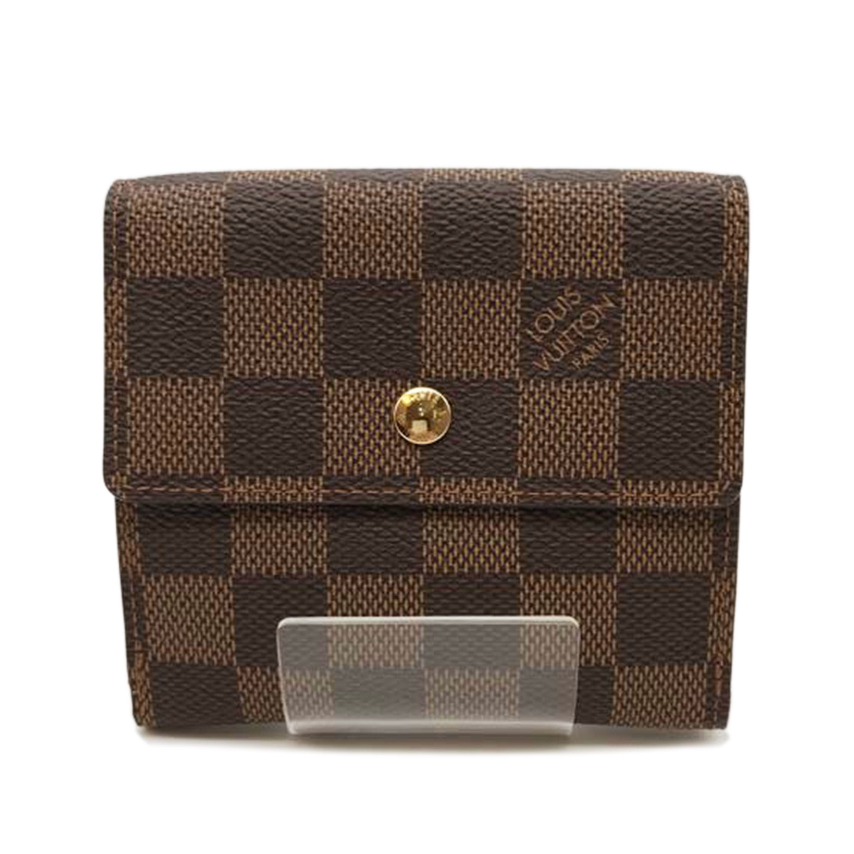 ＬＯＵＩＳ　ＶＵＩＴＴＯＮ ルイヴィトン/ポルトモネビエ・カルトクレディ／ダミエ／エベヌ/N61652//SP4141/Aランク/13