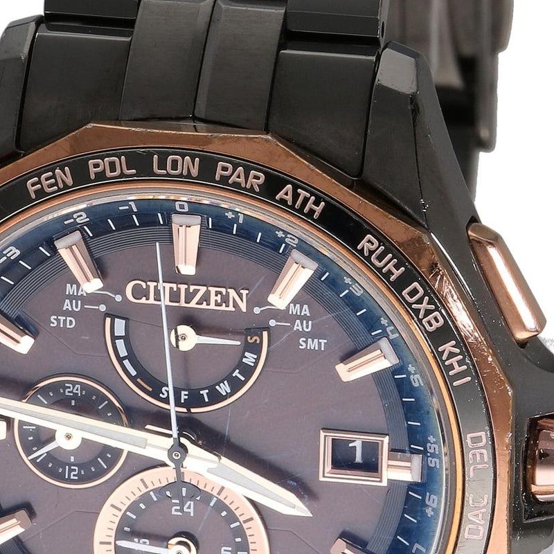 <br>CITIZEN シチズン/ECO-DRIVE/ATTESA/AT9096-73E/741******/時計/Bランク/42