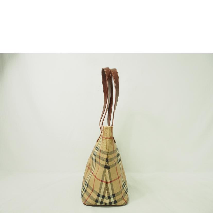 ＢＵＲＢＥＲＲＹ ﾊﾞｰﾊﾞﾘｰ/ヘイマーケットチェック／ＰＶＣトート/T-04-01//ABランク/78