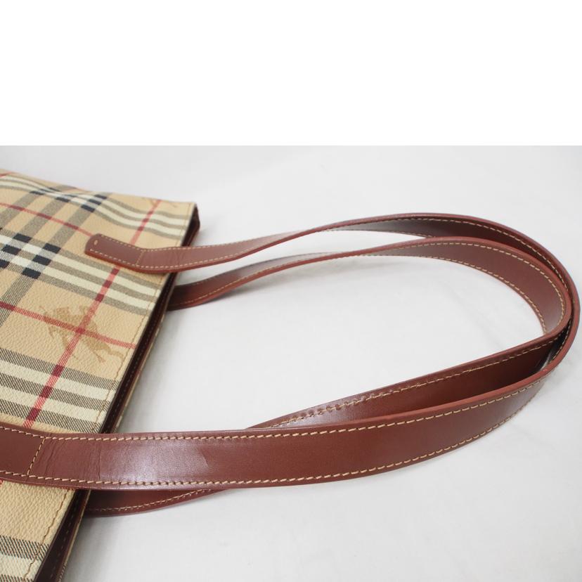 ＢＵＲＢＥＲＲＹ ﾊﾞｰﾊﾞﾘｰ/ヘイマーケットチェック／ＰＶＣトート/T-04-01//ABランク/78