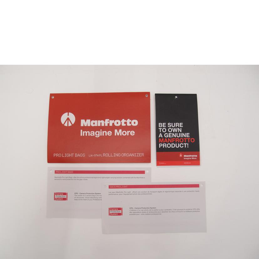 Ｍａｎｆｒｏｔｔｏ マンフロット/ローラーバッグ/MB PL-LW-97W//Bランク/69