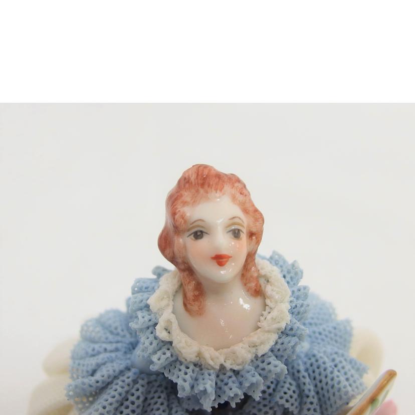 ＩＲＩＳＨ　ＤＲＥＳＤＥＮ アイリッシュドレスデン/フィギュリン／ｅｌｅｎａ　ｌｒｅｌａｎｄ／レースドール／ブルー//Aランク/04