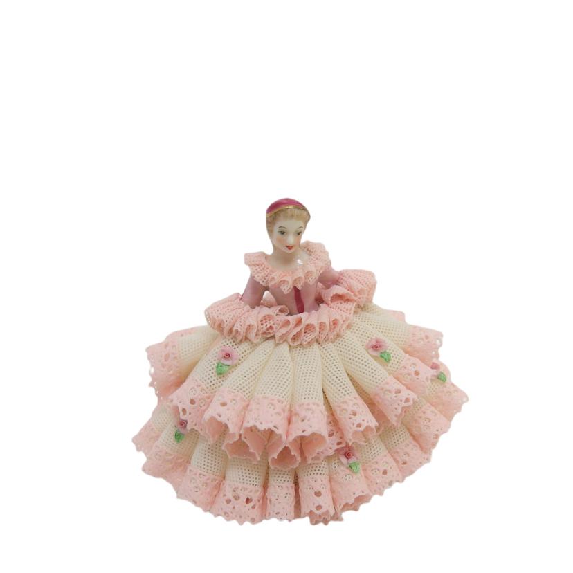 ＩＲＩＳＨ　ＤＲＥＳＤＥＮ アイリッシュドレスデン/フィギュリン／ｐａｍｅｌａ　ｌｒｅｌａｎｄ／レースドール／ピンク//Aランク/04