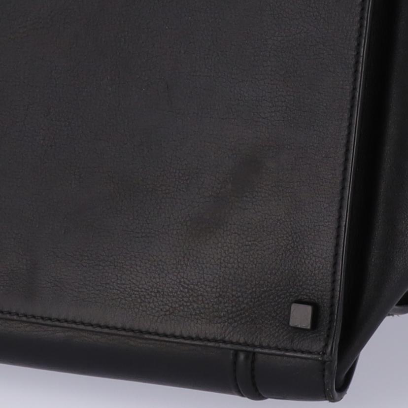 ＣＥＬＩＮＥ セリーヌ　バッグ　ハンドバッグ　トートバッグ　レザー　レディース　ブラック/ラゲージファントム／ブラック//1121/Bランク/75