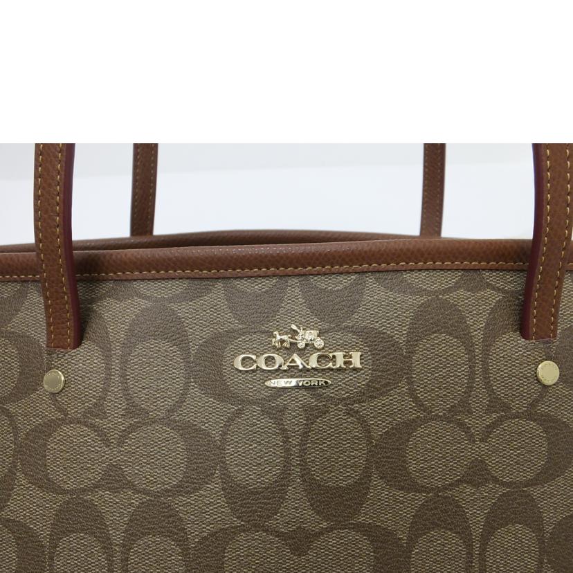 ＣＯＡＣＨ COACH/シグネチャー　レザートートバッグ/F34104//M1532/Aランク/88