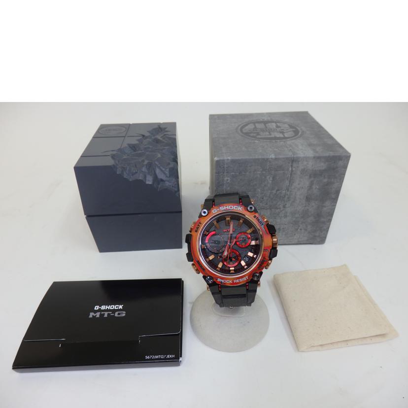 ＣＡＳＩＯ カシオ/Ｇ－ＳＨＯＣＫ／４０ｔｈ　Ａｎｎｉｖｅｒｓａｒｙ　Ｆｌａｒｅ　Ｒｅｄ／ＭＵＤＭＡＳＴＥＲ／タフソーラー/MTG-B3000FR-1AJR//SAランク/84